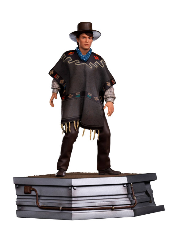 Zurück in die Zukunft III Marty McFly Art Scale Statue 23 cm