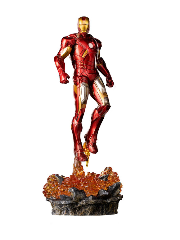 The Infinity Saga BDS Art Scale Statue 1/10 Iron Man Battle of NY 28 cm