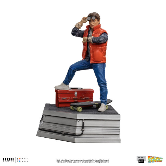 Zurück in die Zukunft Art Scale Statue 1/10 Marty McFly 20 cm
