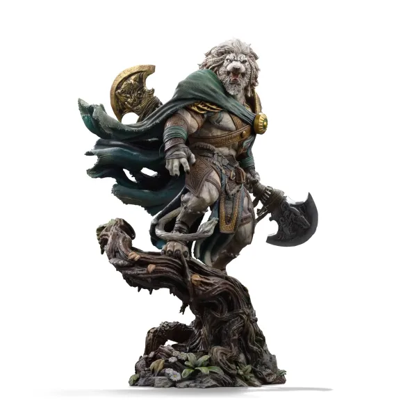 Magic The Gathering Art Scale Statue 1/10 Ajani Goldmane 26 cm