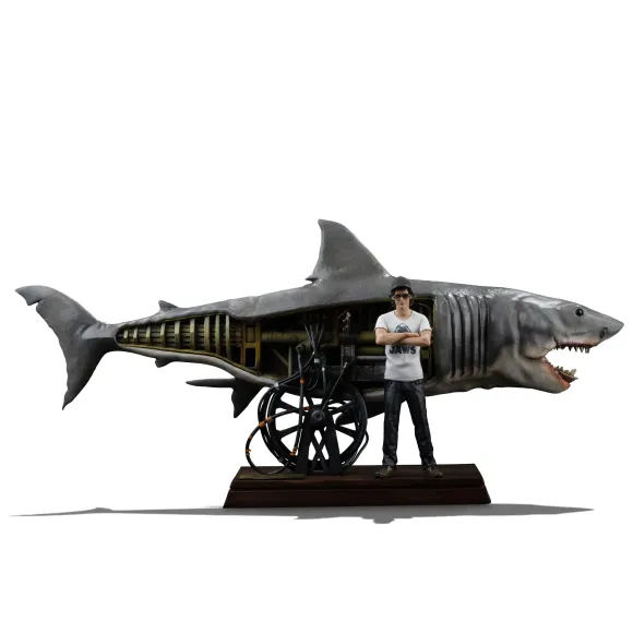 Jaws Deluxe Art Scale Statue 1/10 Steven Spielberg Jaws 50th anniversary 27 cm
