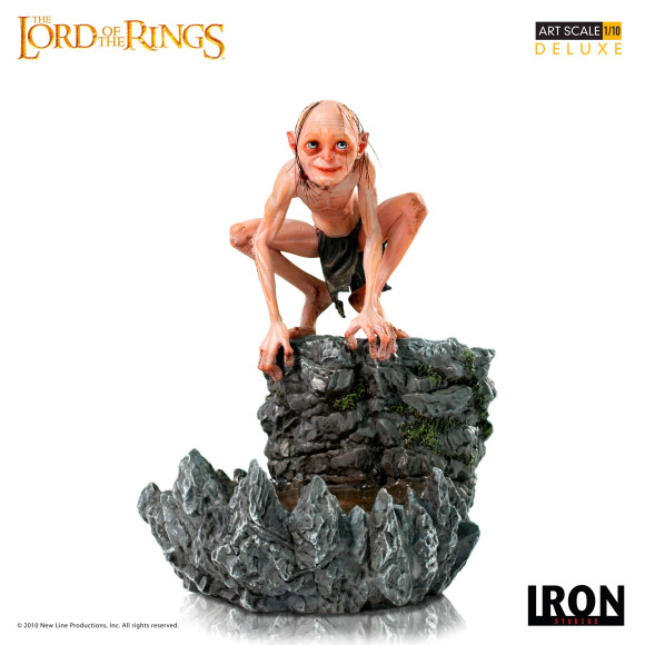Herr der Ringe Gollum Deluxe Art Scale Statue 12 cm