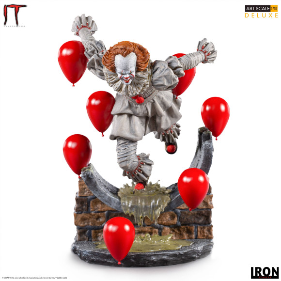Es Kapitel 2 Pennywise Deluxe Art Scale Statue 21 cm