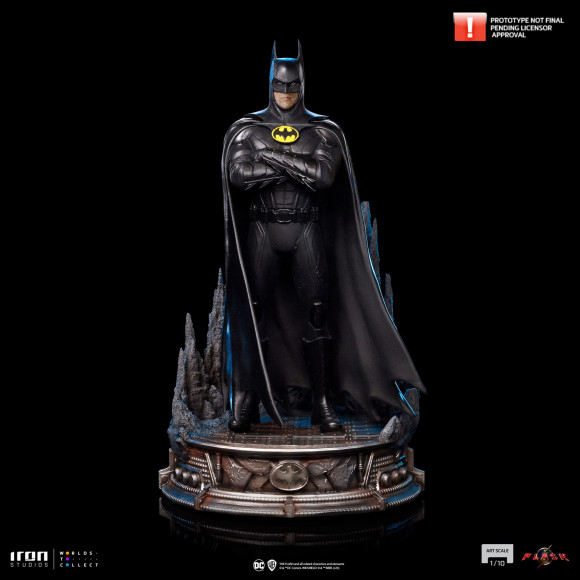 DC Comics The Flash Movie Batman Art Scale Statue 23 cm