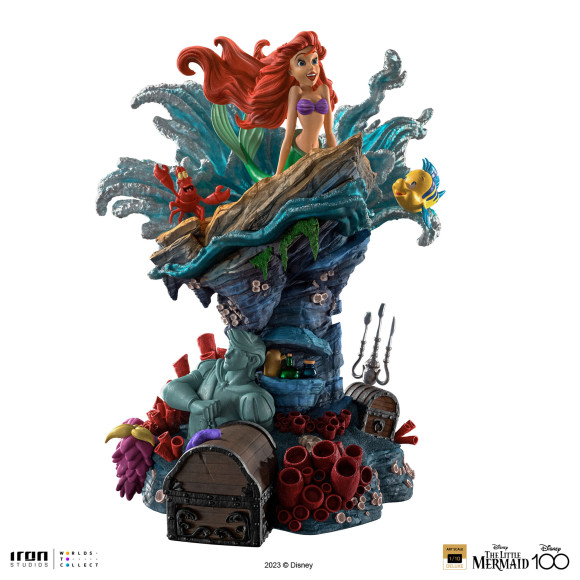 Disney Art Scale Deluxe Statue 1/10 Little Mermaid 29 cm