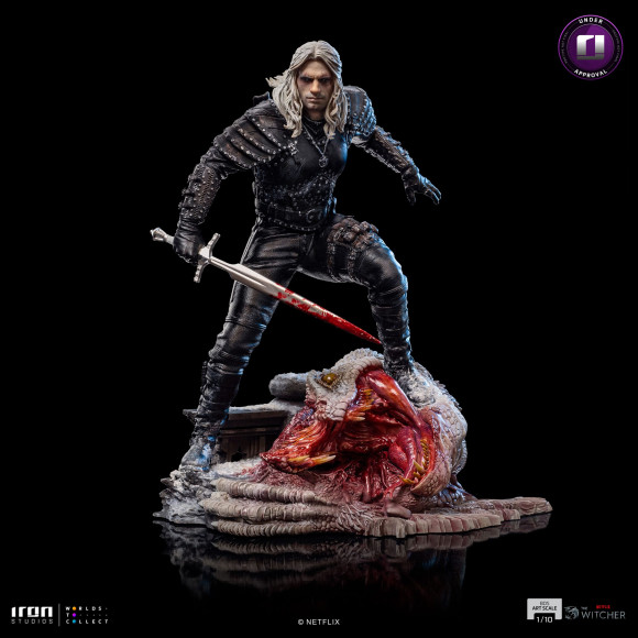 The Witcher Geralt of Riva BDS Art Scale Statue 33 cm
