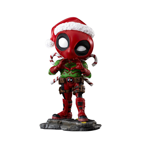 X-Men Mini Co. PVC Figur Deadpool Christmas Version 15 cm