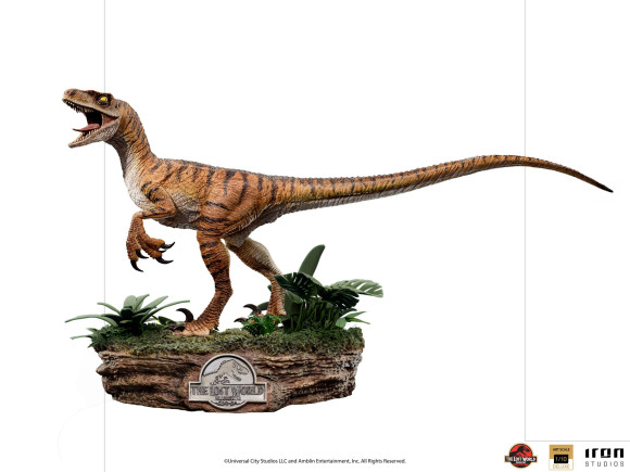 Jurassic World The Lost World Deluxe Art Scale Statue 1/10 Velociraptor 18 cm