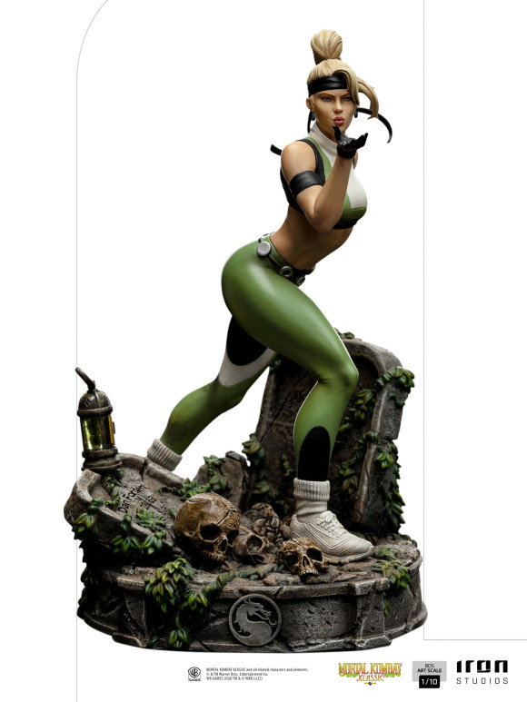 Mortal Kombat BDS Art Scale Statue 1/10 Sonya Blade 21 cm