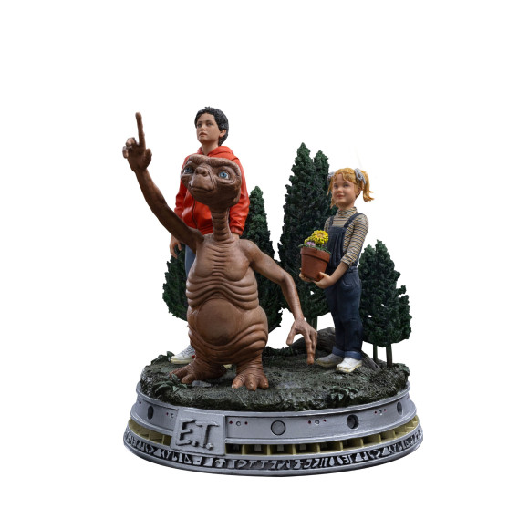 E.T. Der Außerirdische E.T., Elliot and Gertie Deluxe Art Scale Statue 19 cm