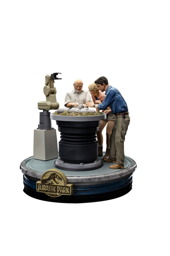 Jurassic Park Art Scale Statue 1/10 Dino Hatching 23 cm