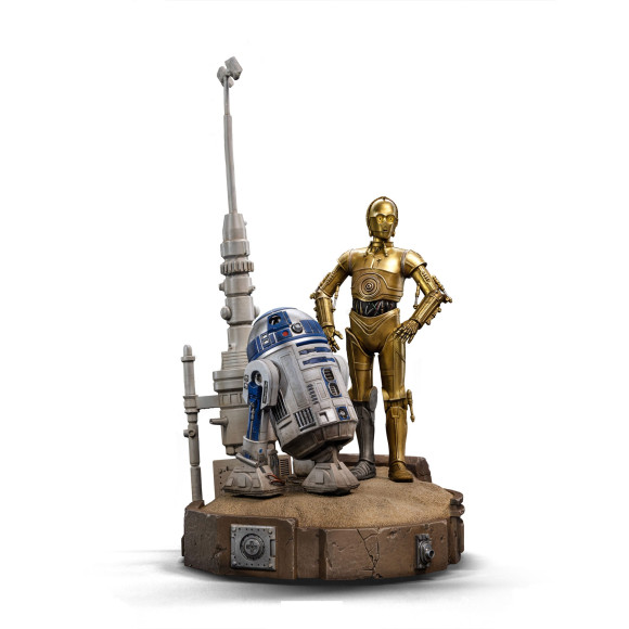 Star Wars Deluxe Art Scale Statue 1/10 C-3PO & R2D2 31 cm