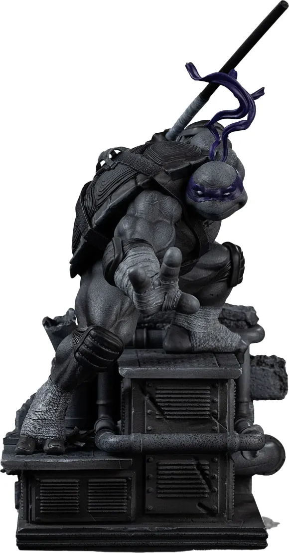 Teenage Mutant Ninja Turtles Art Scale Statue 1/10 Donatello Black and White Variant 26 cm heo exclusive  