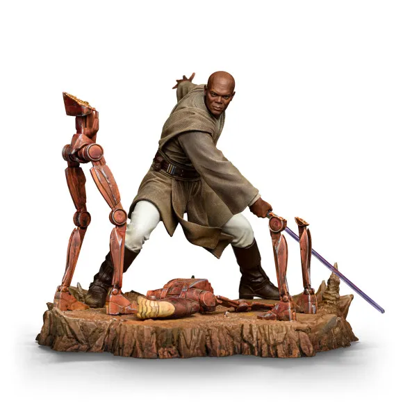 Star Wars Art Scale Statue 1/10 Mace Windu 18 cm            