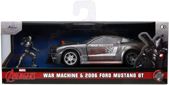 Marvel Diecast Modelle 1/32 War Machine 2006 Ford Mustang Display (6)