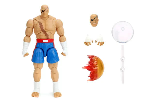 Ultra Street Fighter II: The Final Challengers Actionfigur 1/12 Sagat 19 cm   
