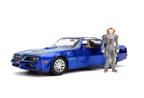 Stephen Kings Es Pontiac Firebird Diecast Modellauto mit Figur