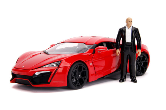 The Fast and Furious Diecast Modell Hollywood Rides 1/18 Lykan Hypersport mit Dom Figur