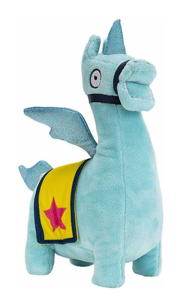 Fortnite Plüschfigur Regenbogen Einhorn Lama 18 cm