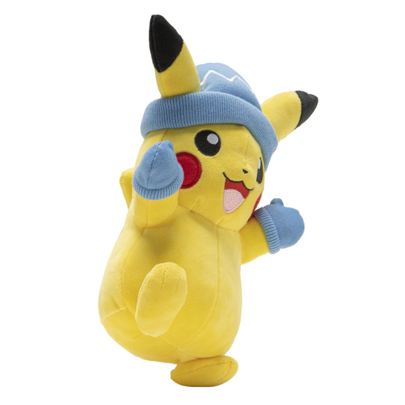 Pokémon Plüschfigur Pikachu with Winter Hat and Mittens 20 cm