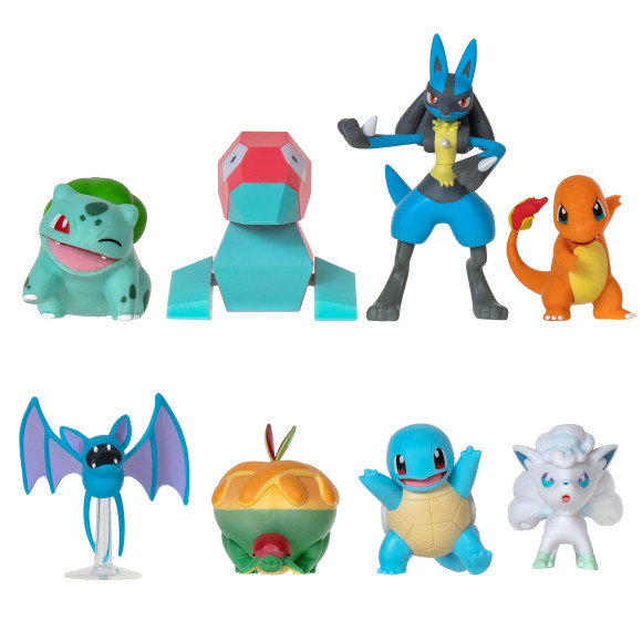 Pokémon Gen IX Battle Figure Set Figuren 8er-Pack