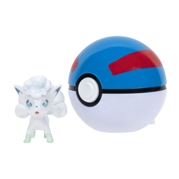 Pokémon Clip'n'Go Poké Balls Alola-Vulpix & Pokéball