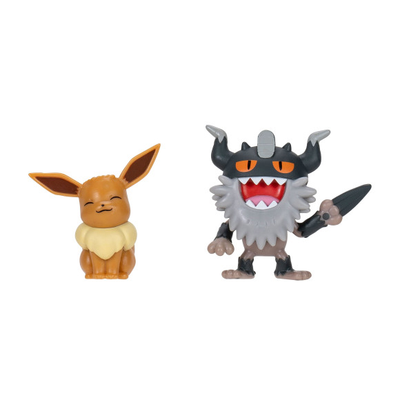 Pokémon Battle Figure Set Figuren 2er-Pack Mauzinger & Evoli #2