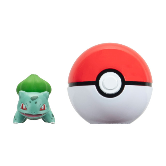 Pokémon Clip'n'Go Poké Balls Bisasam #1 & Pokéball
