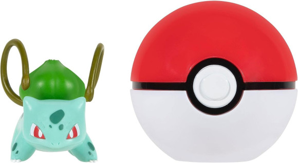 Pokémon Clip'n'Go Poké Balls Bisasam & Pokéball