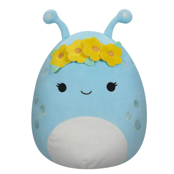 Squishmallows Plüschfigur Pastel Blue Alien with Flower Crown Natnat 40 cm
