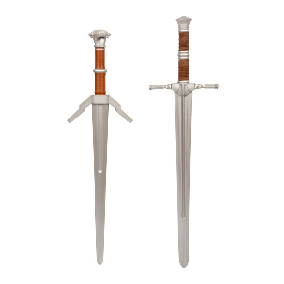 The Witcher Silver and Steel Schaumstoff Schwert Doppelpack