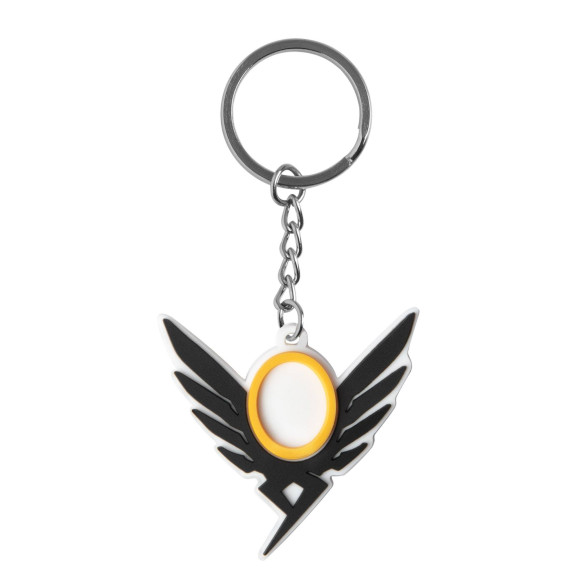 Overwatch Mercy Gummi-Schlüsselanhänger 4 cm