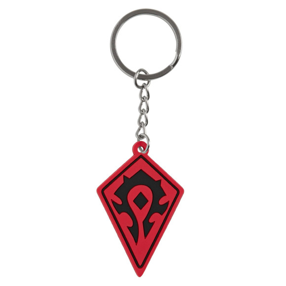 World of Warcraft Battle for Azeroth Horde Gummi-Schlüsselanhänger 4 cm