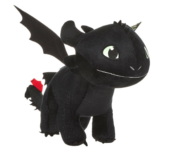 Drachenzähmen leicht gemacht 3 Toothless Plüschfigur Glow In The Dark 60 cm