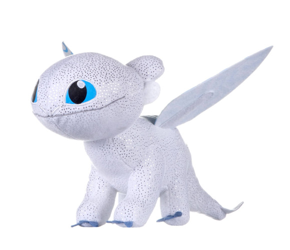 Drachenzähmen leicht gemacht 3 Light Fury Plüschfigur 32 cm
