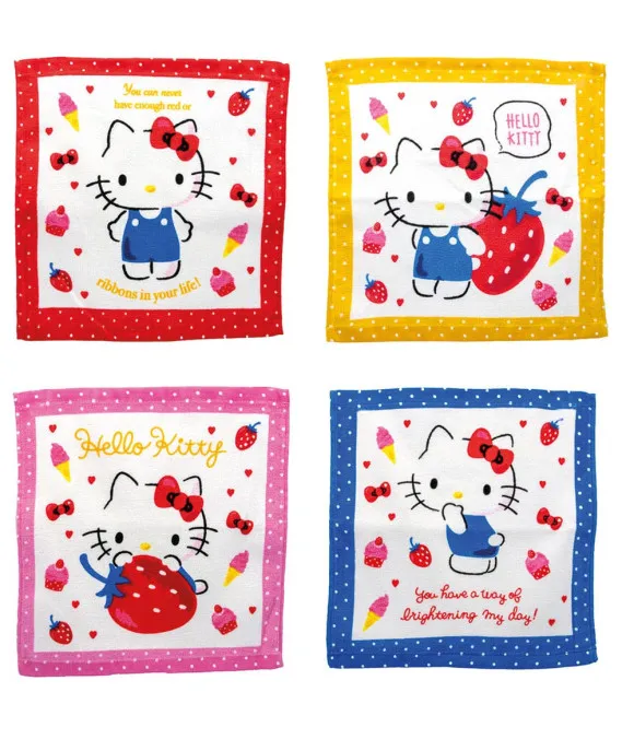 Sanrio Mini-Handtücher Hello Kitty 30 x 30 cm Display (36)
