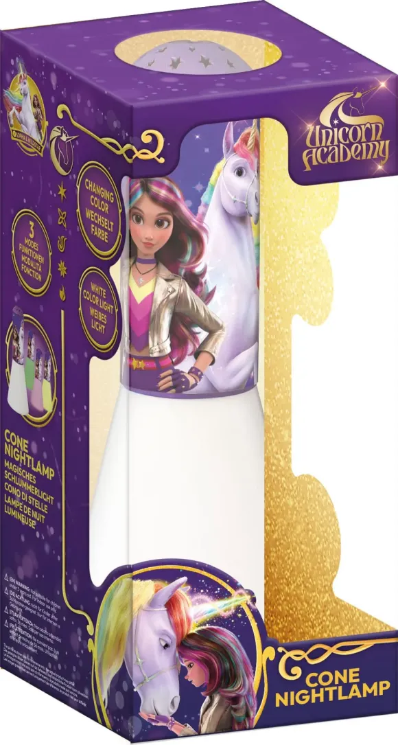 Unicorn Academy Nachtlicht Sternenlicht   