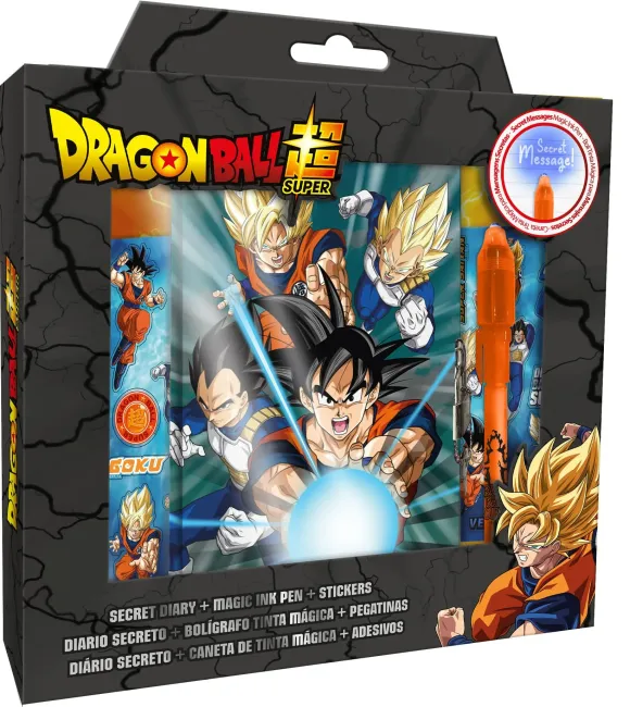 Dragon Ball Tagebuch Set mit Schloss  