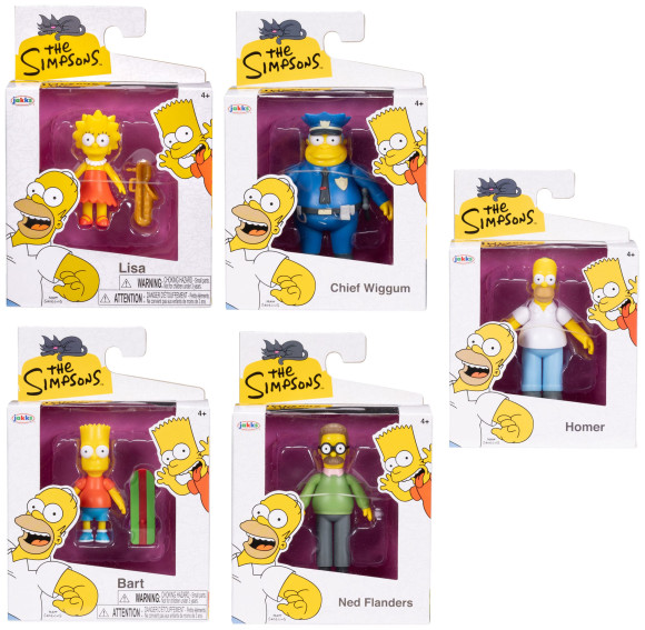 Simpsons Minifiguren Wave 1 6 cm Sortiment (8)