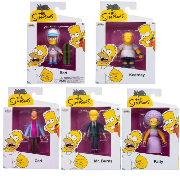 Simpsons Minifiguren Wave 5 6 cm Sortiment (8)        