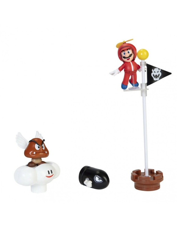 World of Nintendo Super Mario Diorama Set Wolke