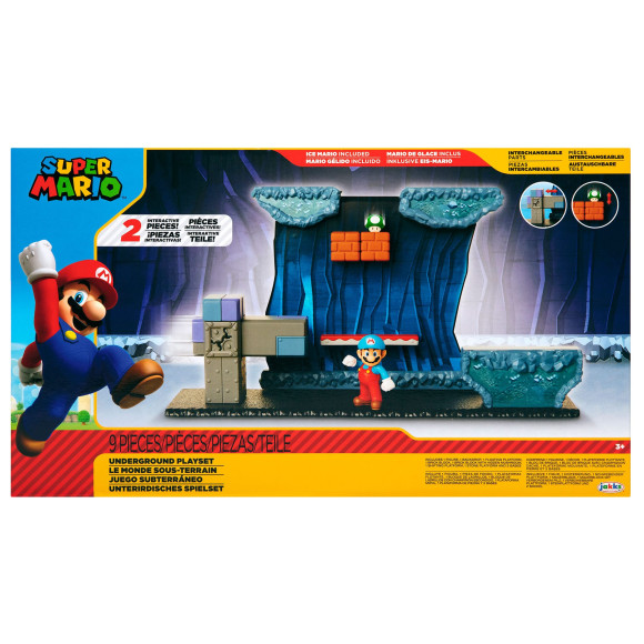 World of Nintendo Super Mario Spielset Underground