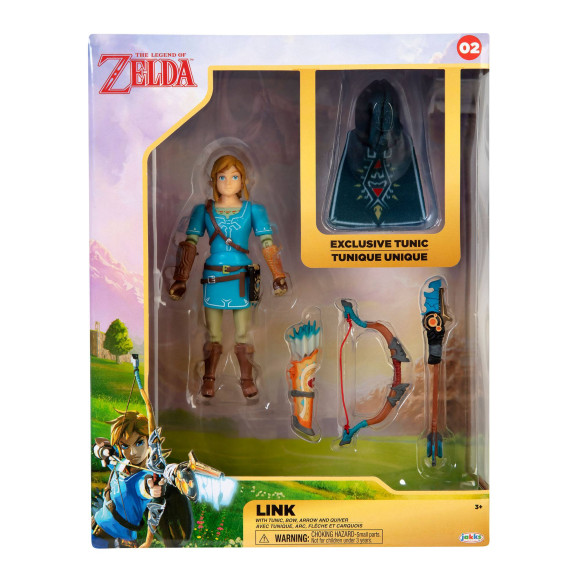 The Legend of Zelda: Breath of the Wild Link Actionfigur 10 cm