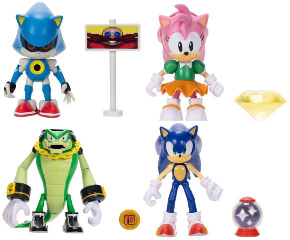 Sonic - The Hedgehog Minifiguren Wave 18 10 cm Sortiment (6)