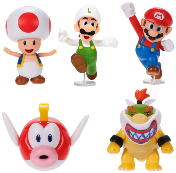 World of Nintendo Minifiguren Super Mario Wave 53 6 cm Sortiment (8)
