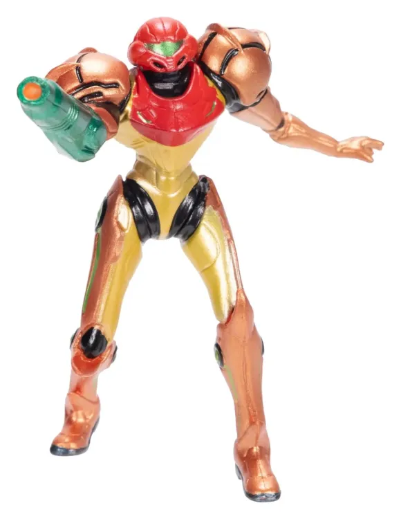 World of Nintendo Metroid Actionfigur Samus 6 cm    