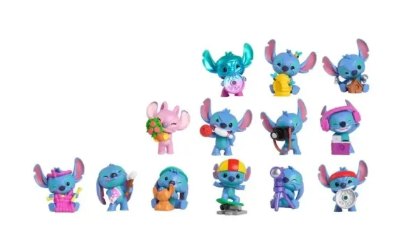 Lilo & Stitch Minifiguren Stitch Hobbies Series 2 Display (24)      