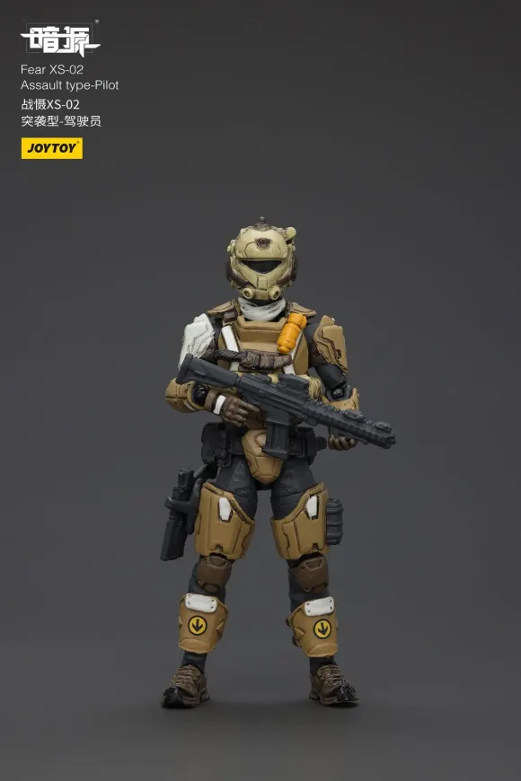 Battle For the Stars Actionfigur Fear XS-02 Assault type-Pilot 12 cm