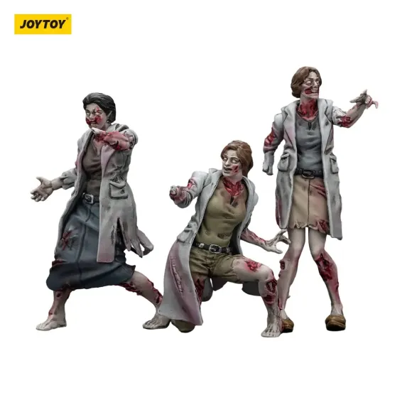 Zombie Dark Source Actionfiguren 3er-Pack Medics 8 cm