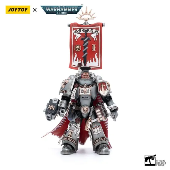 Warhammer 40k Actionfigur 1/18 Grey Knights Castellan Crowe 12 cm